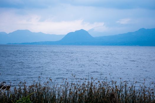 Lake Atitlán village overnight — Guatemala