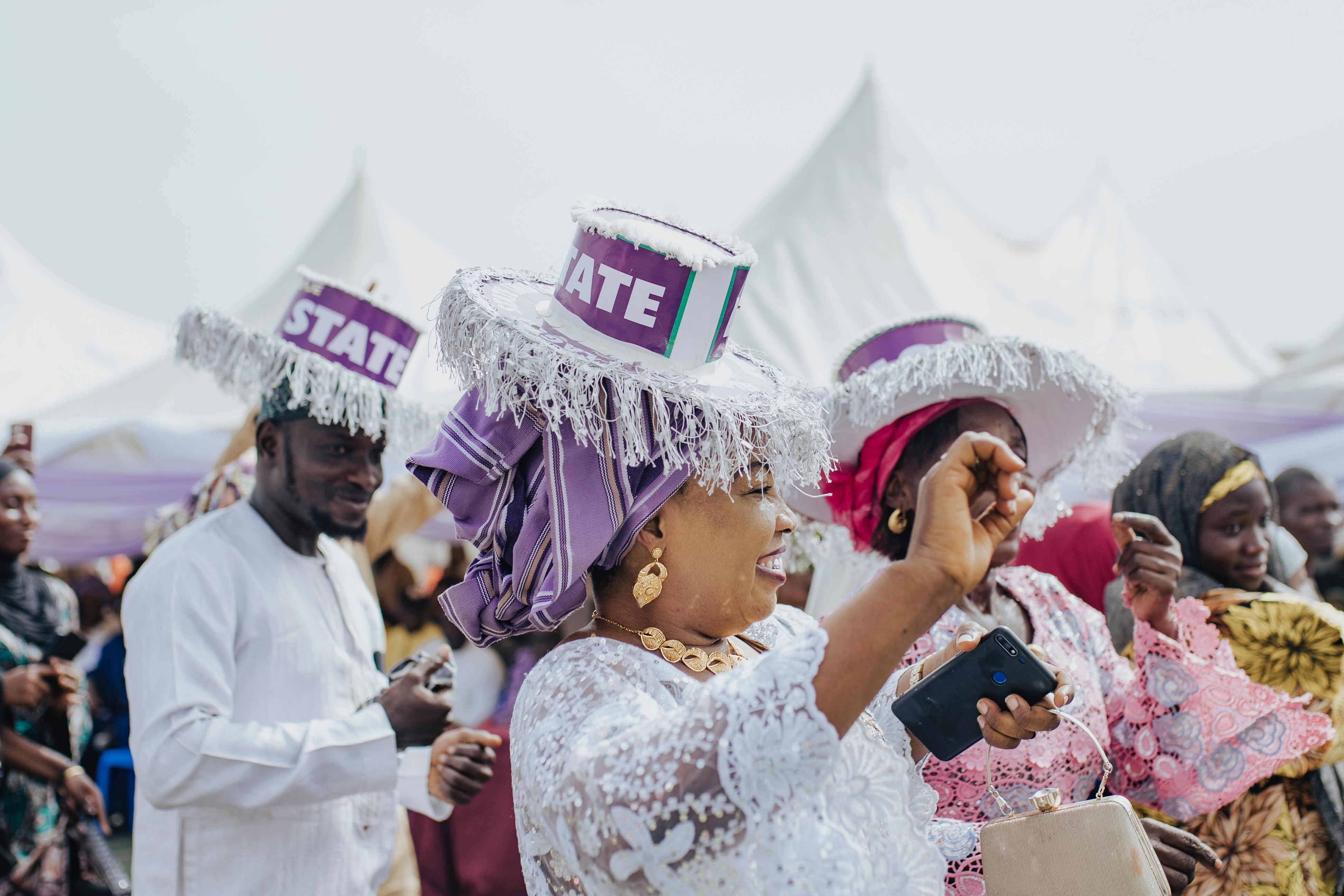 Nigeria’s Grassroots Mobilization Takes Center Stage with Launch of Tinubu Support Movement Headquarters — Photo by Skylight 