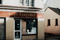 Abandoned Restaurant in Town