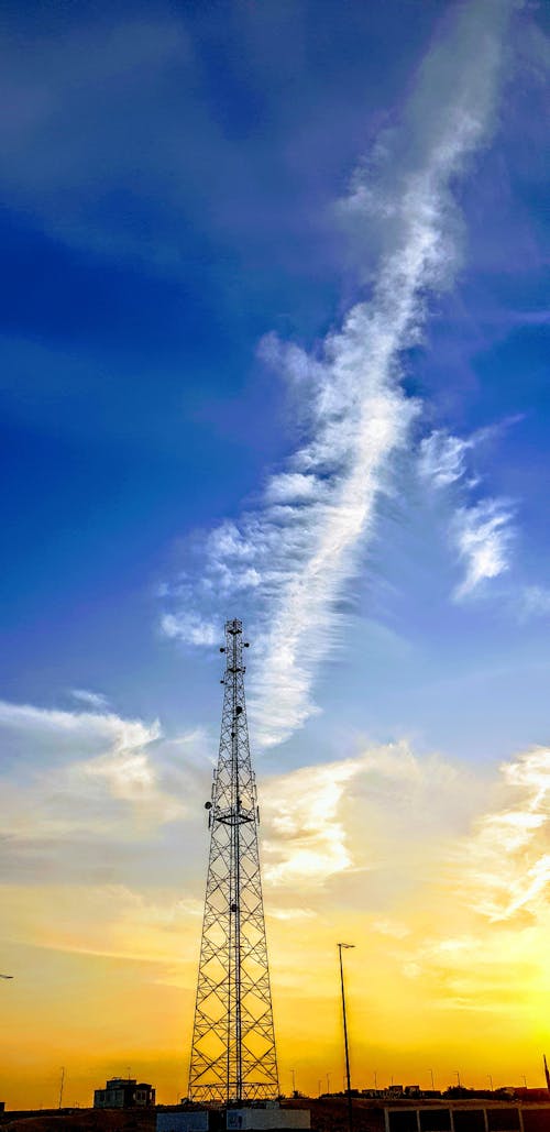 Free stock photo of aerial photo, cell tower, epic