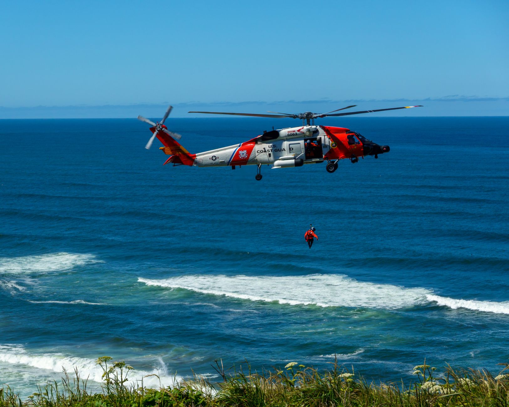 US Coast Guard helicopter crashes in Alaska; massive search and rescue operation launched