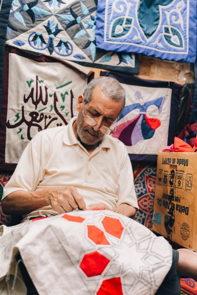 Khayamiya appliqué
