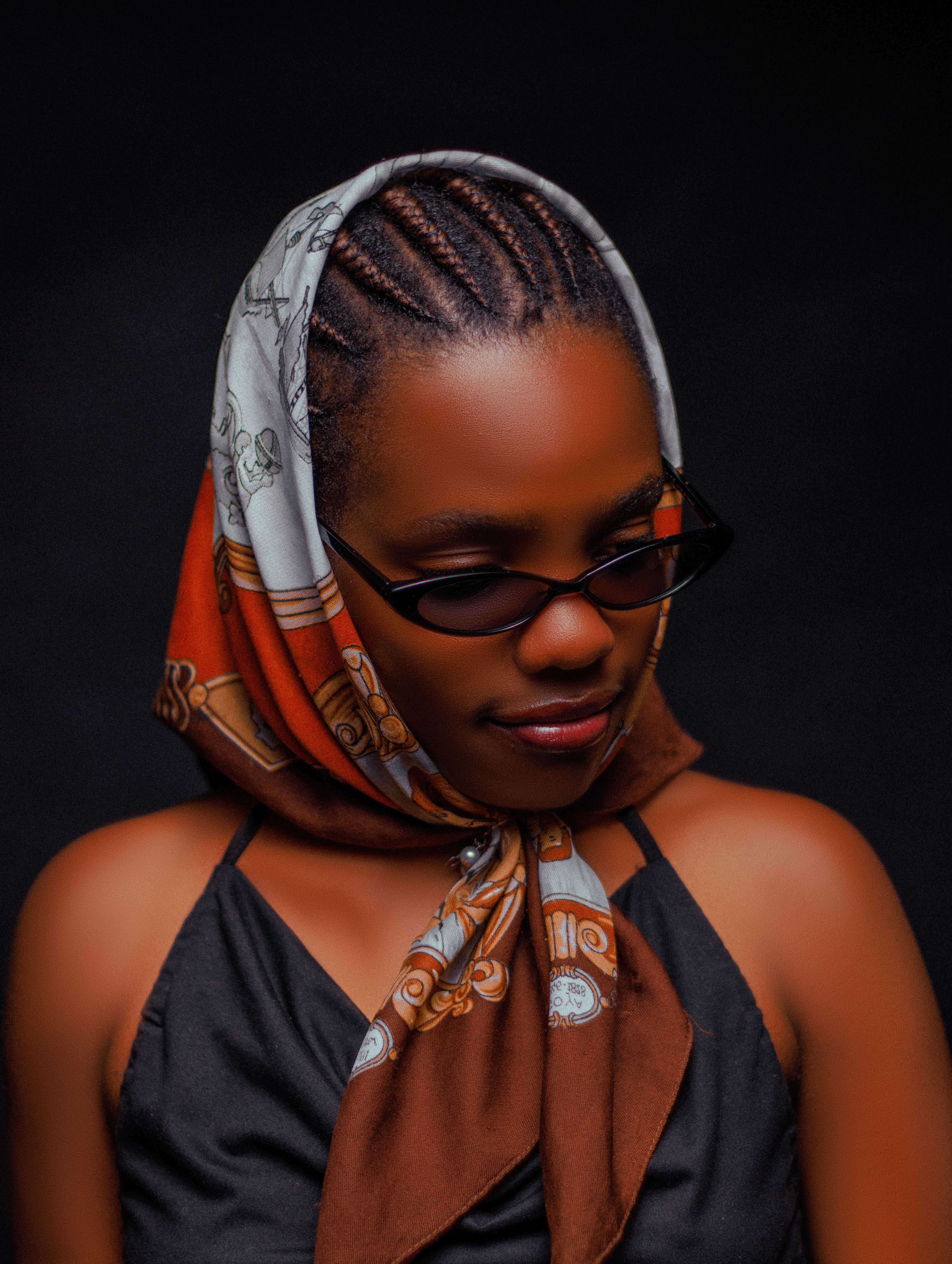 Natural Cornrows — a hair look on BLK GLO