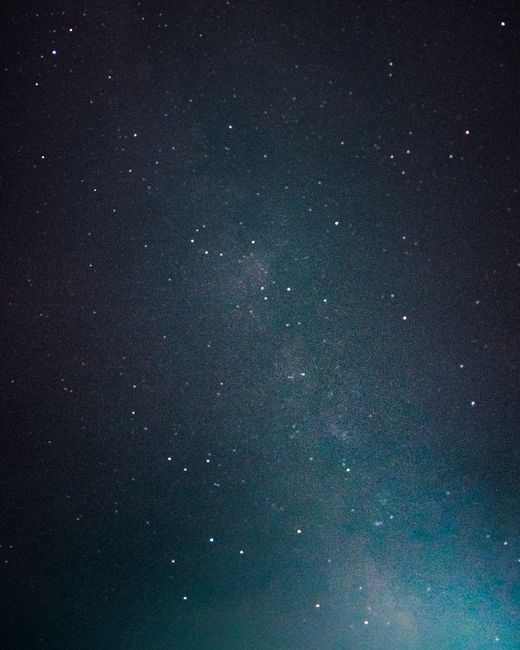 A captivating view of a starry night sky featuring the Milky Way galaxy's bright core.