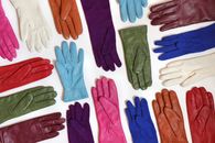 Assorted Color Gloves on White Surface