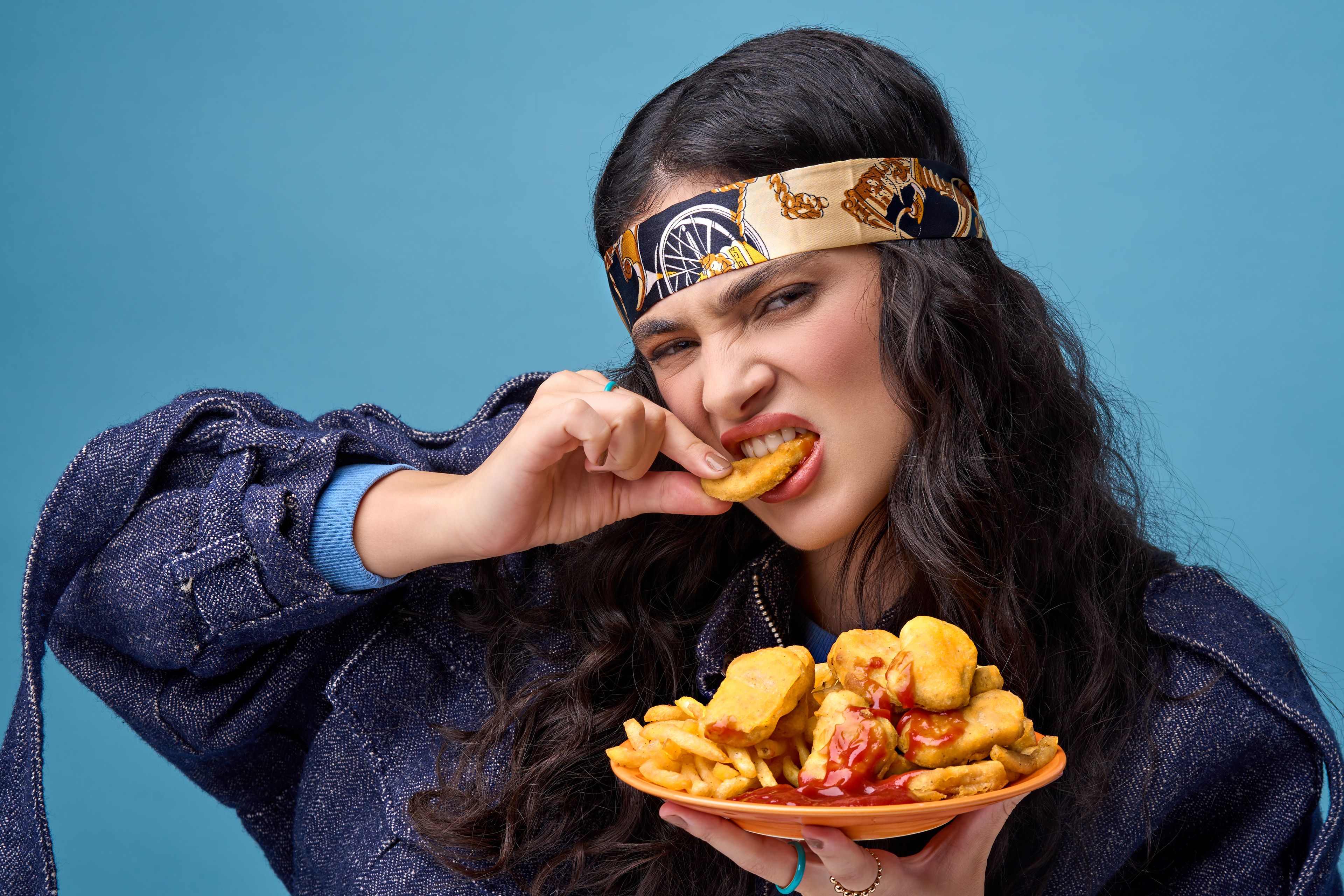 Charred Samosa with Garlic Aioli