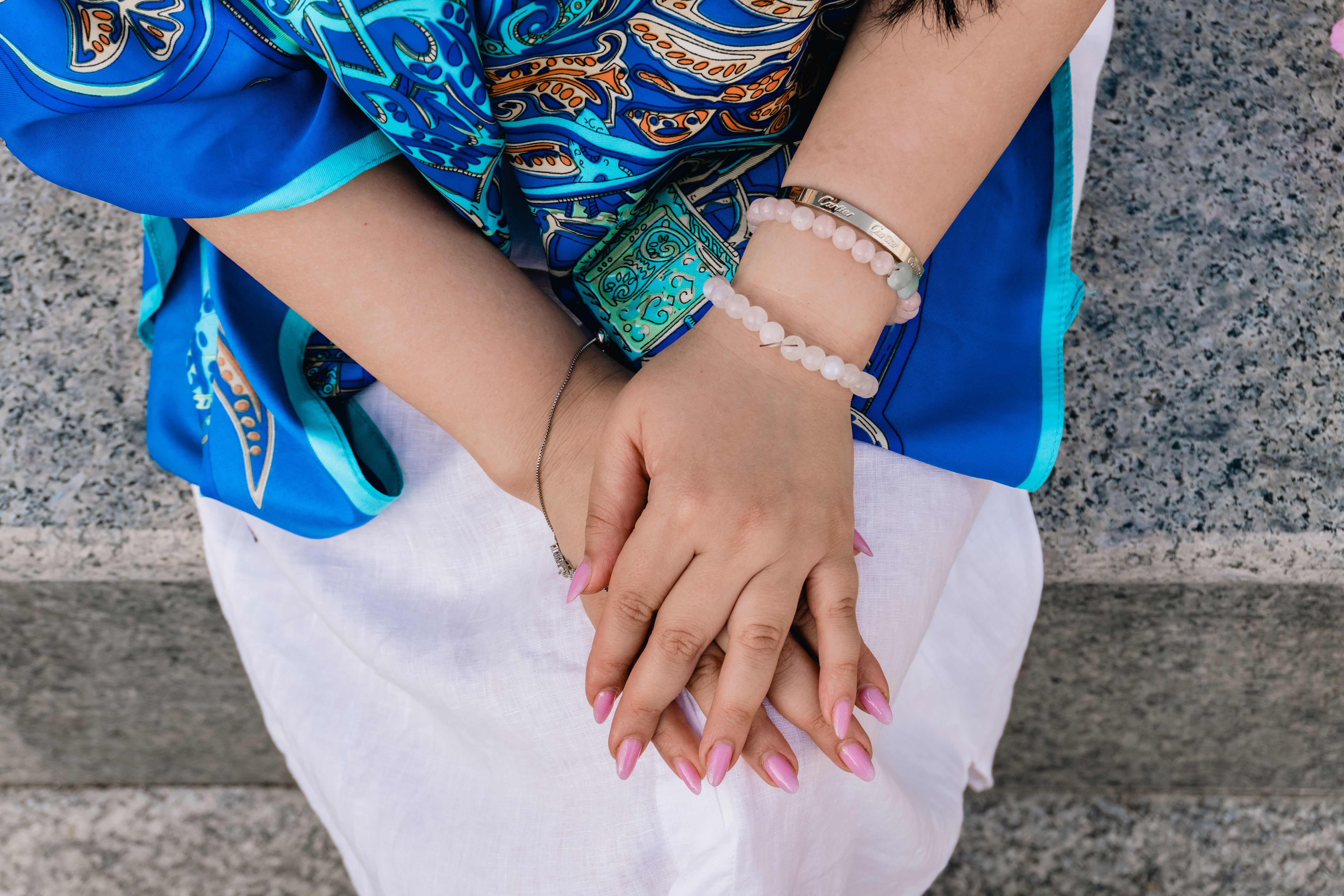 Applying press-on nails step by step