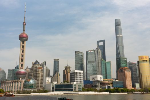 Shanghai Tower skyline dinner — Shanghai