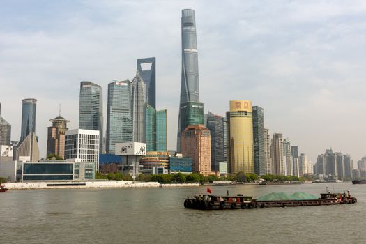 Shanghai Tower skyline dinner — Shanghai