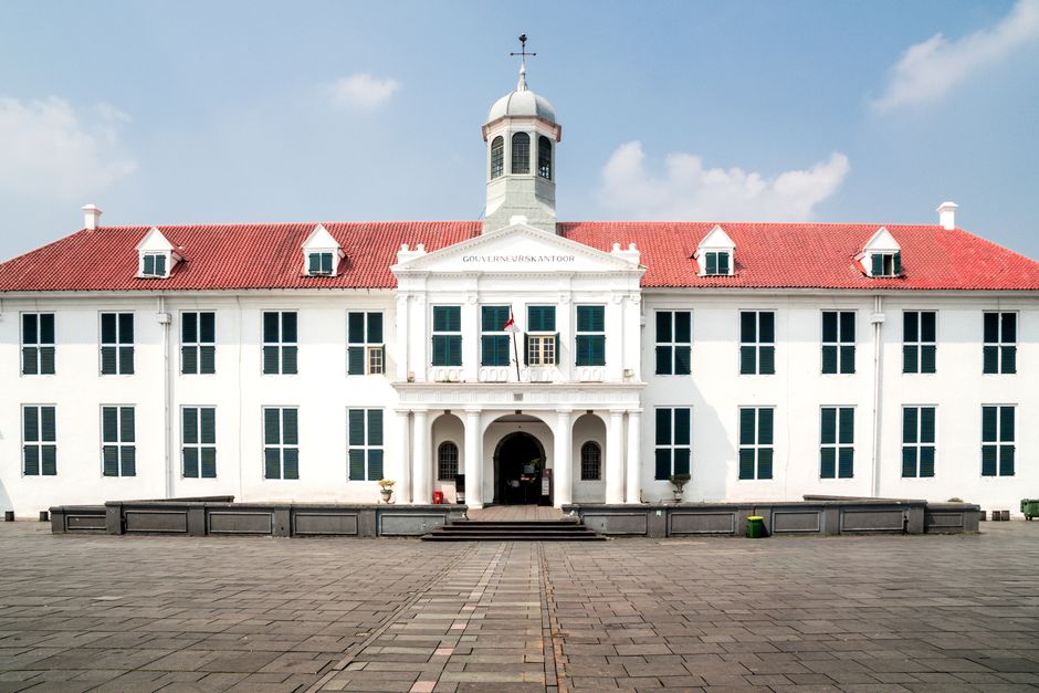 Indonesian immigration office building exterior