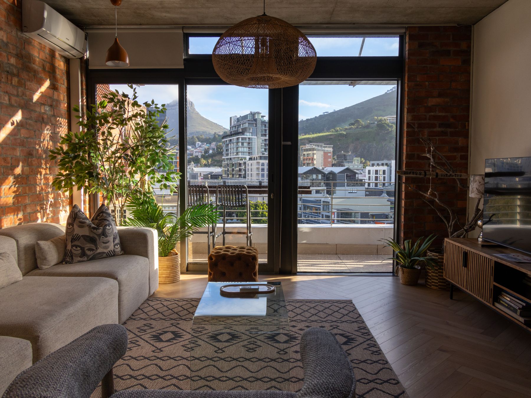 Houghton — movers delivering furniture from a van
