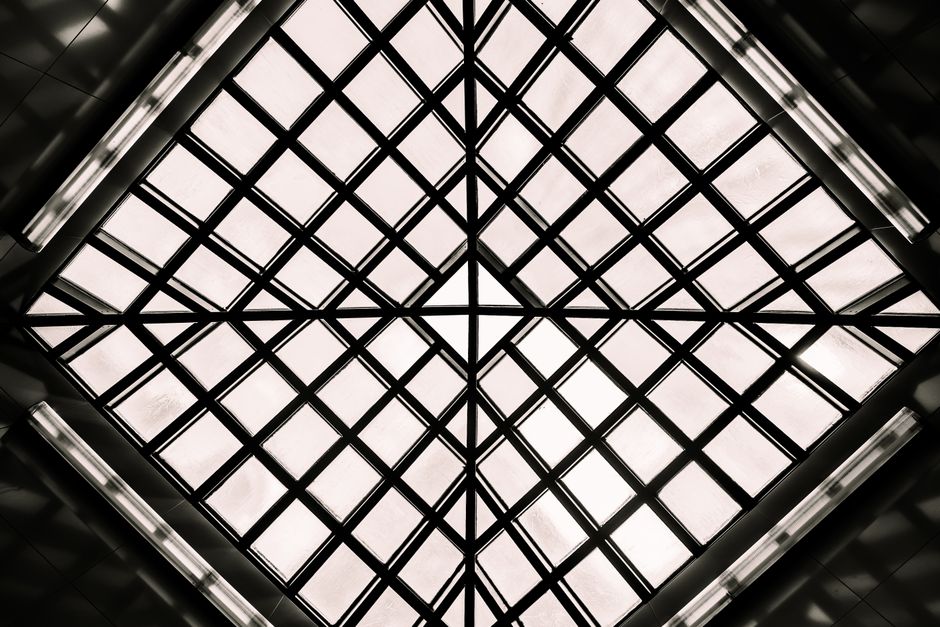skylight window roof close up