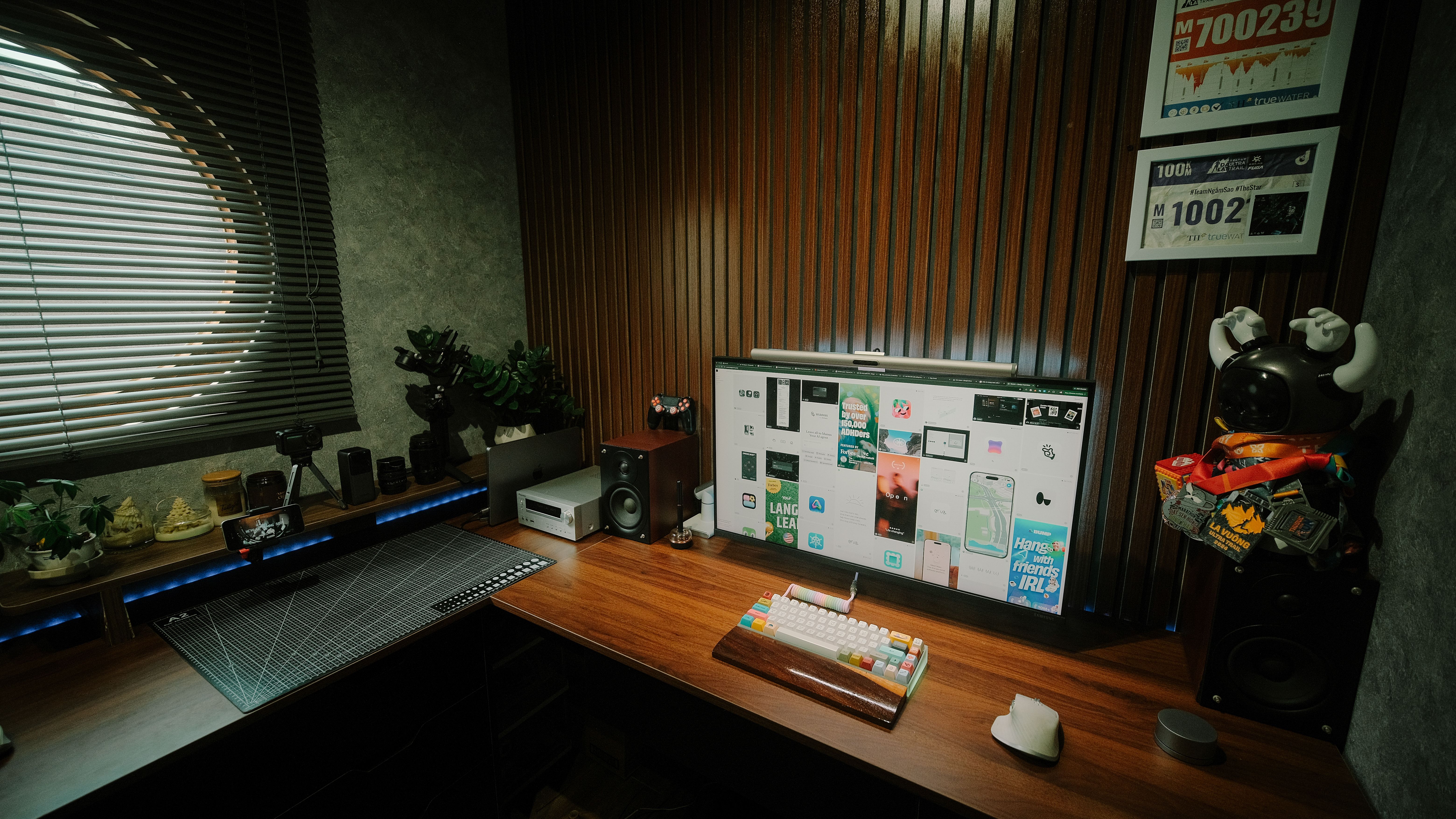 Nav's design workspace