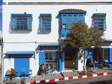 Sahara salt lake Chott El Jerid — Tunis