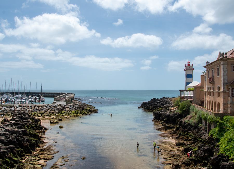 Cascais, Portugal — a travel moment · stay connected with a Cascais eSIM from My Holiday SIM