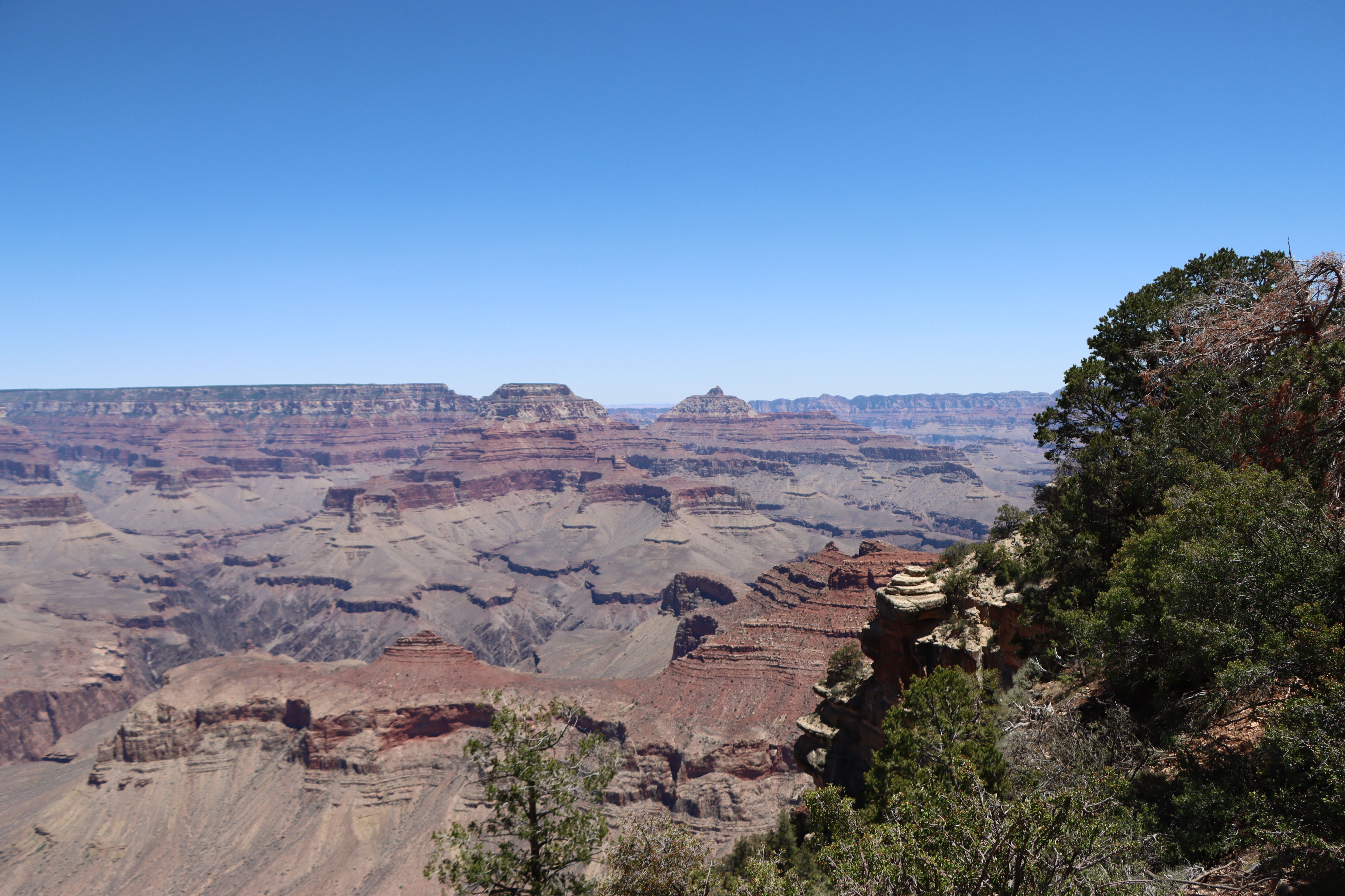 Grand Canyon South Rim panoramic overlook 1