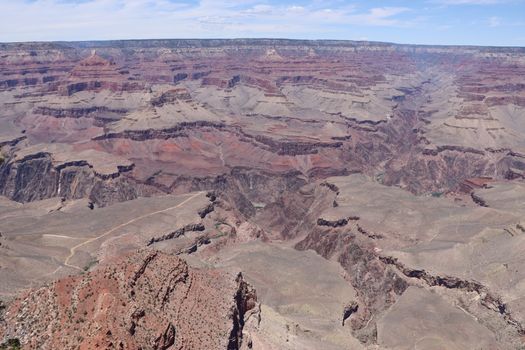A restricted view of the new Grand Canyon archaeological site requiring visitor reservations.