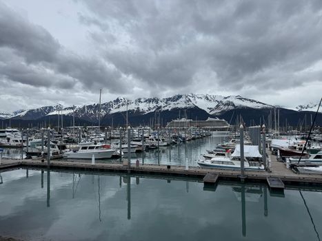 Resurrection Bay waterfront near Seward