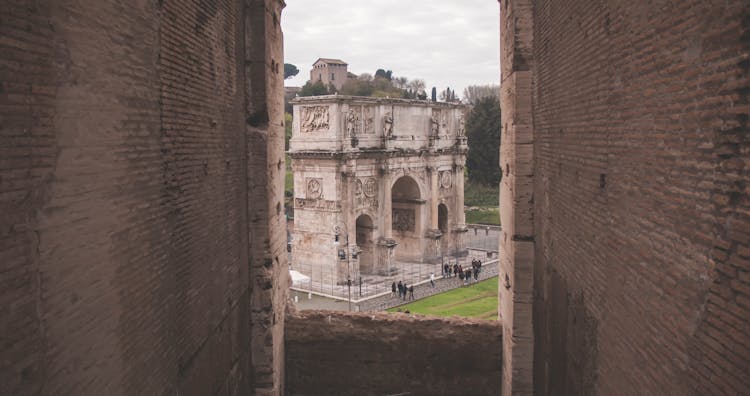 Ancient Arch In Rome