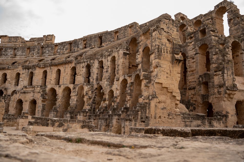 Anfiteatro romano de El Djem, uno de los mejor conservados del mundo