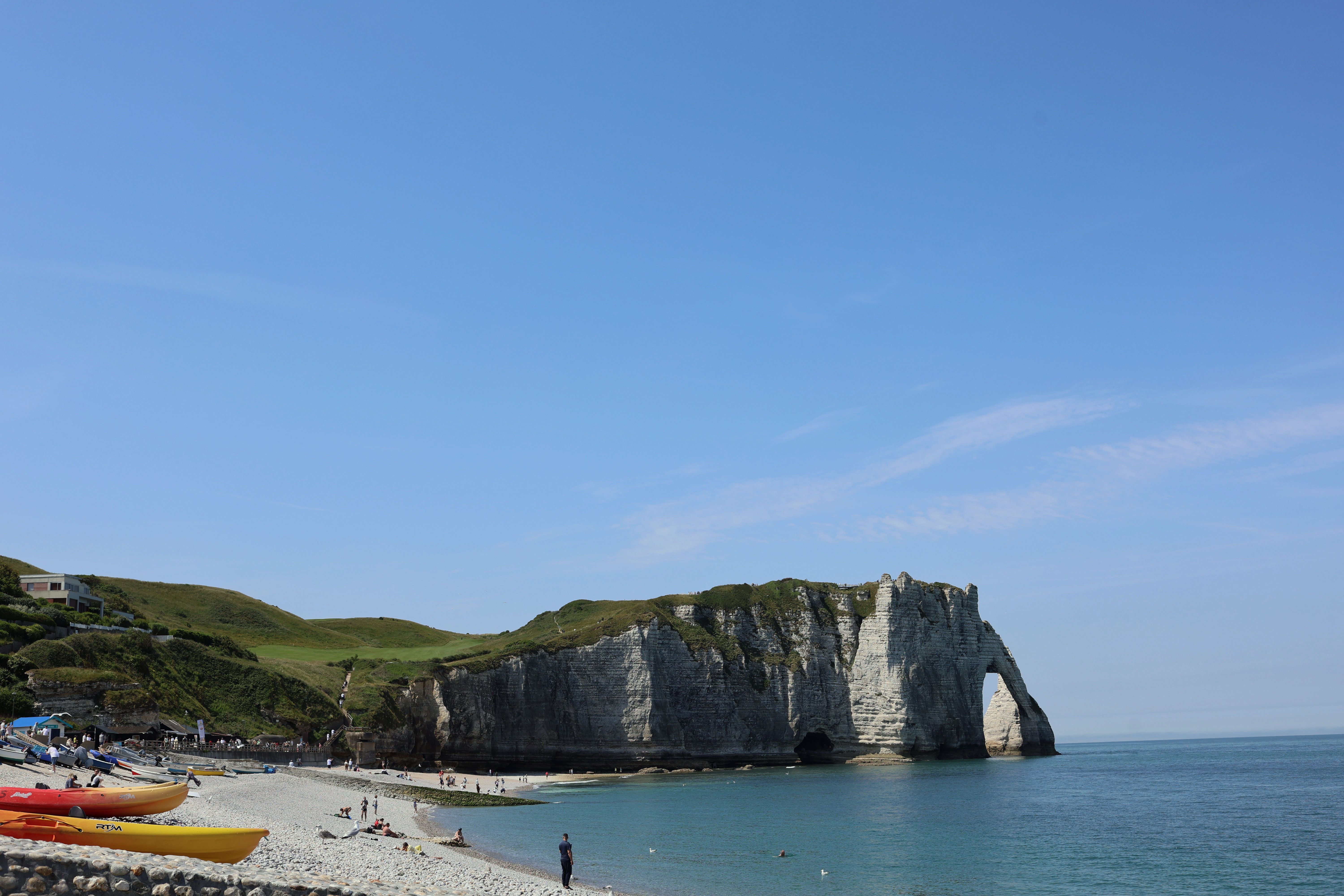 Plaża Étretat