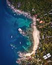 Top View Photo of Beach