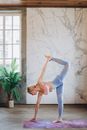 Woman Practicing Yoga