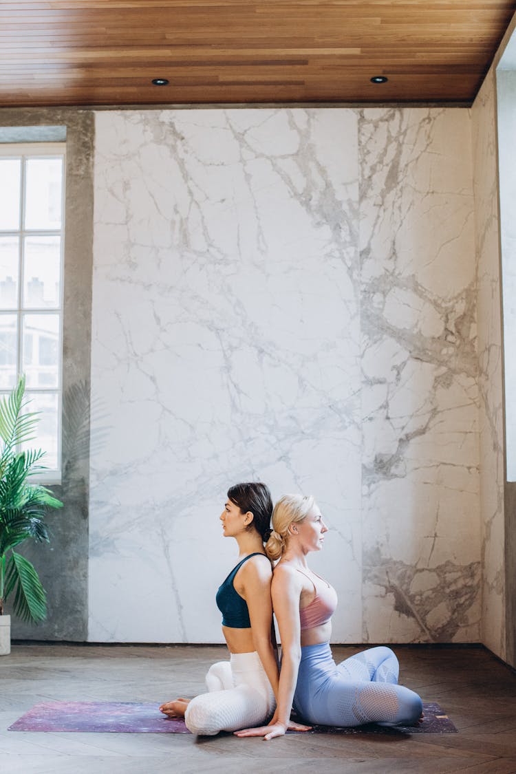 Women Practicing Yoga