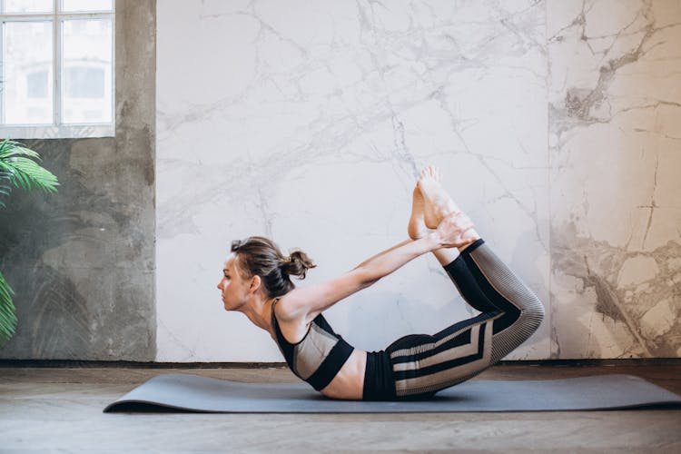 Woman Bow Pose