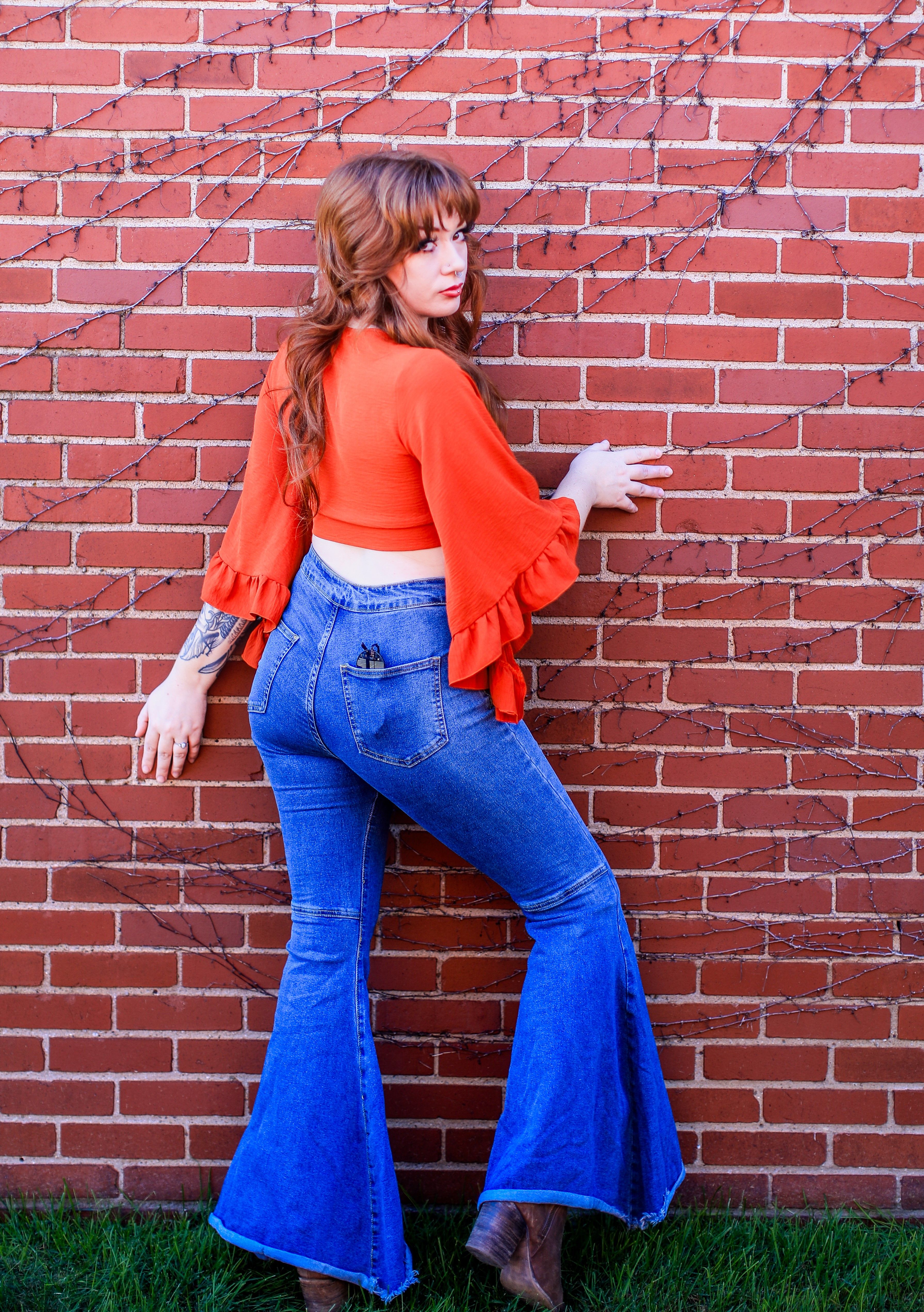 Calça Flare Jeans