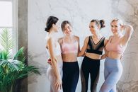 Group of Fit Women