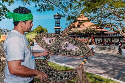 Wau kite craft