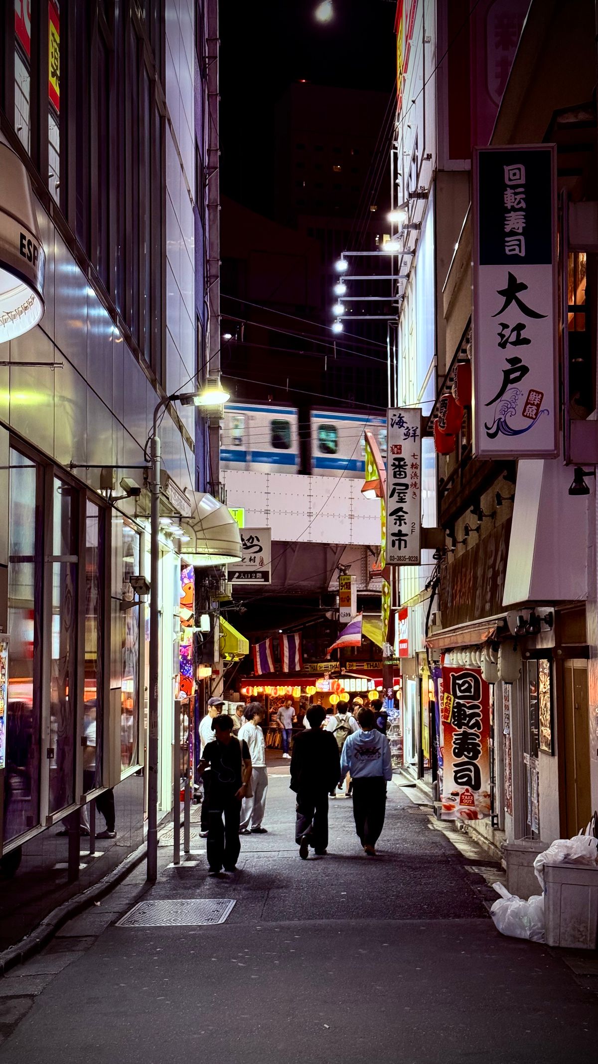 夕暮れの街並み