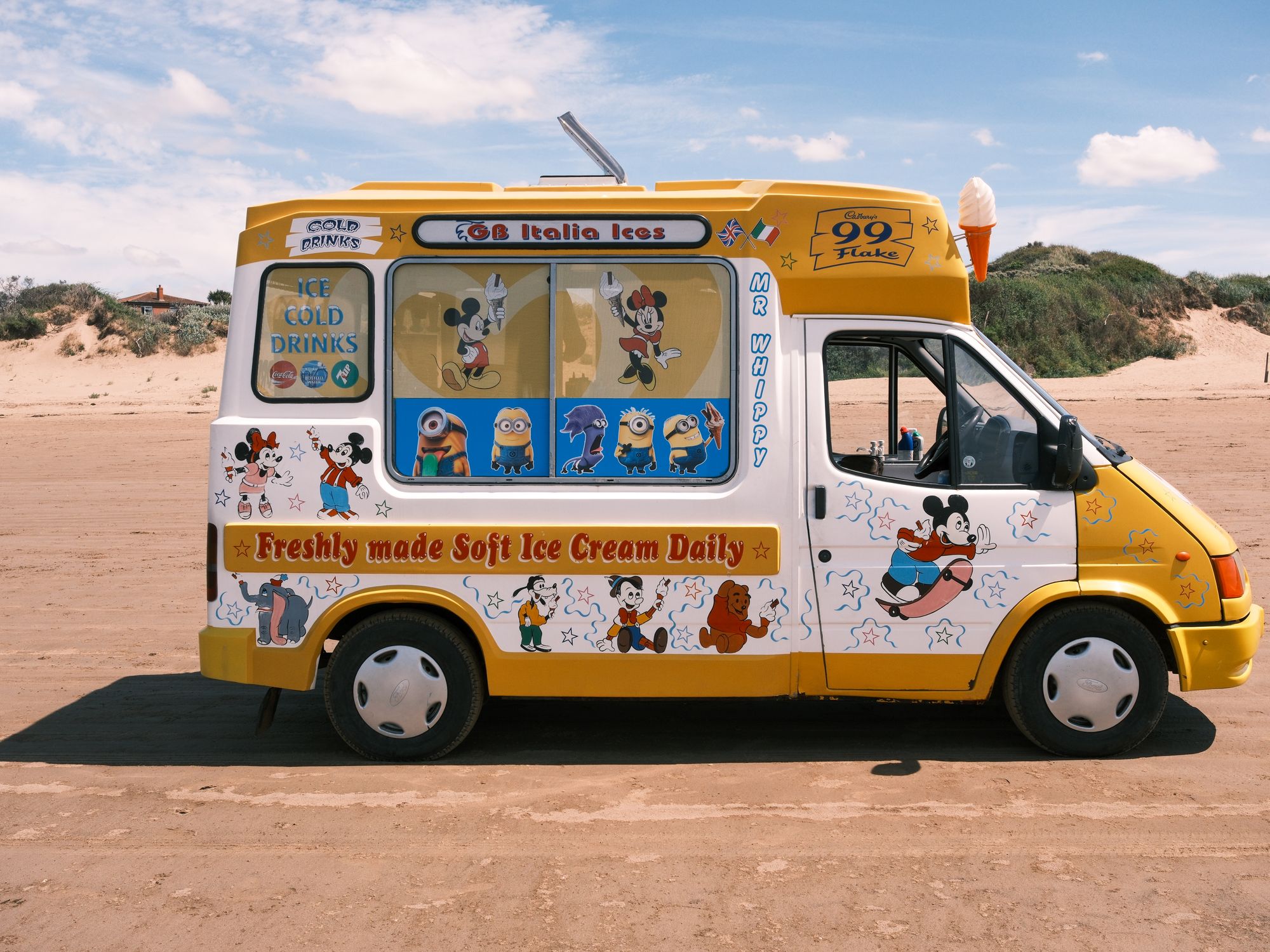 Furniture & Delivery in Llandyrnog, Wales — movers delivering furniture from a van