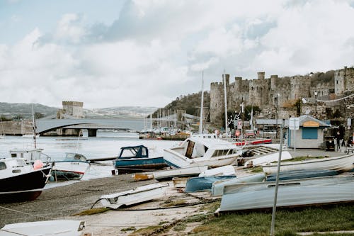 Δωρεάν στοκ φωτογραφιών με βάρκες, Βόρεια Ουαλία, γέφυρα