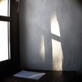 Rooms at Dusk playlist cover: window light across a plaster wall — photo by Plato Terentev on Pexels