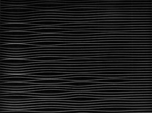 Black and White Striped Textile