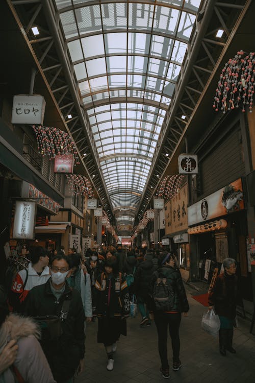 Free stock photo of asian people, big city, centre