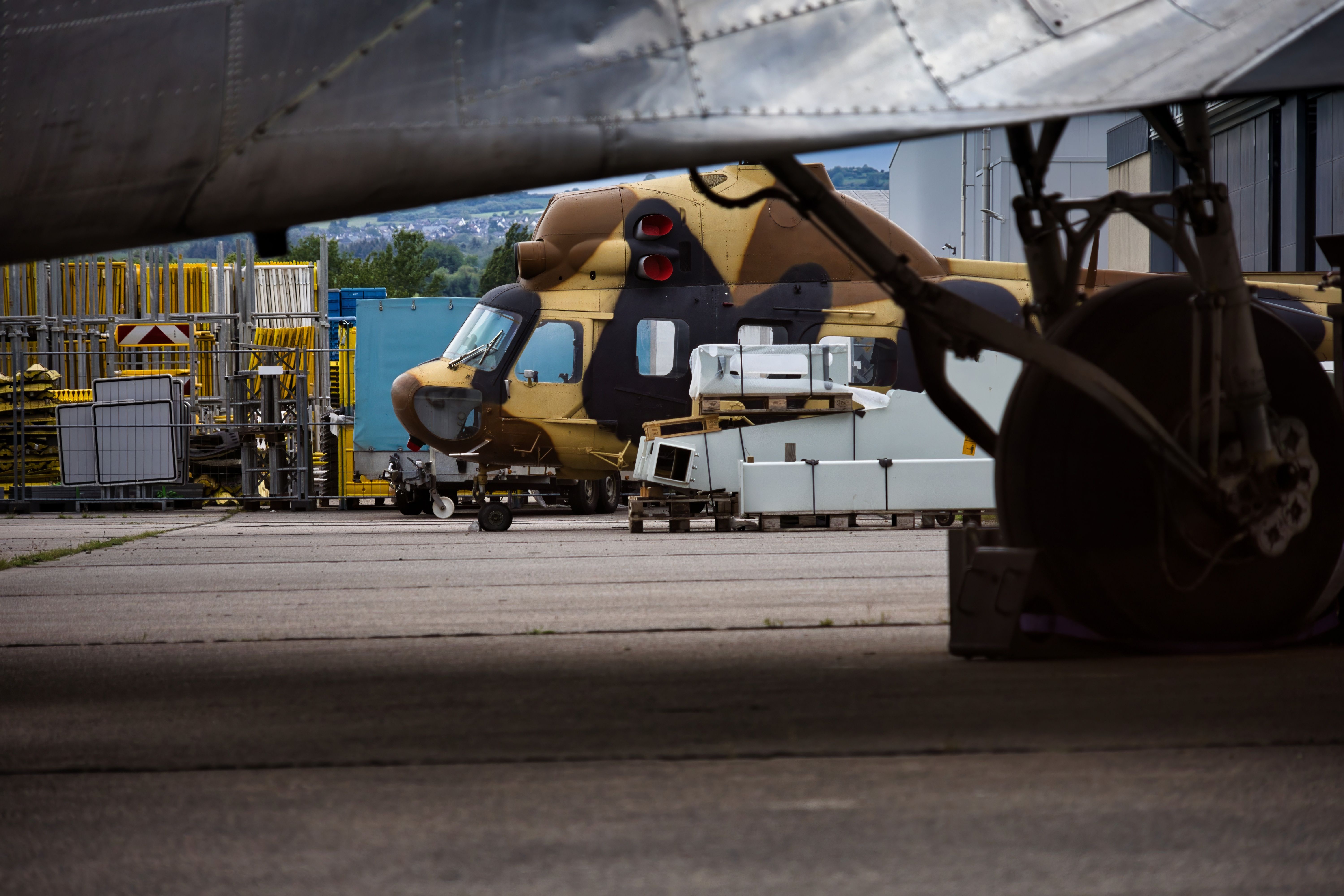 Diggle — belongings being loaded for transport to storage