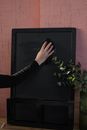 Person Erasing the Chalkboard