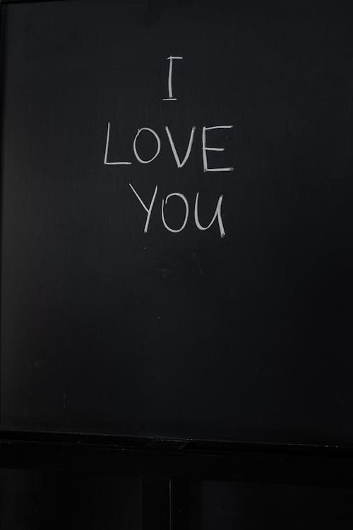 Text on Chalkboard