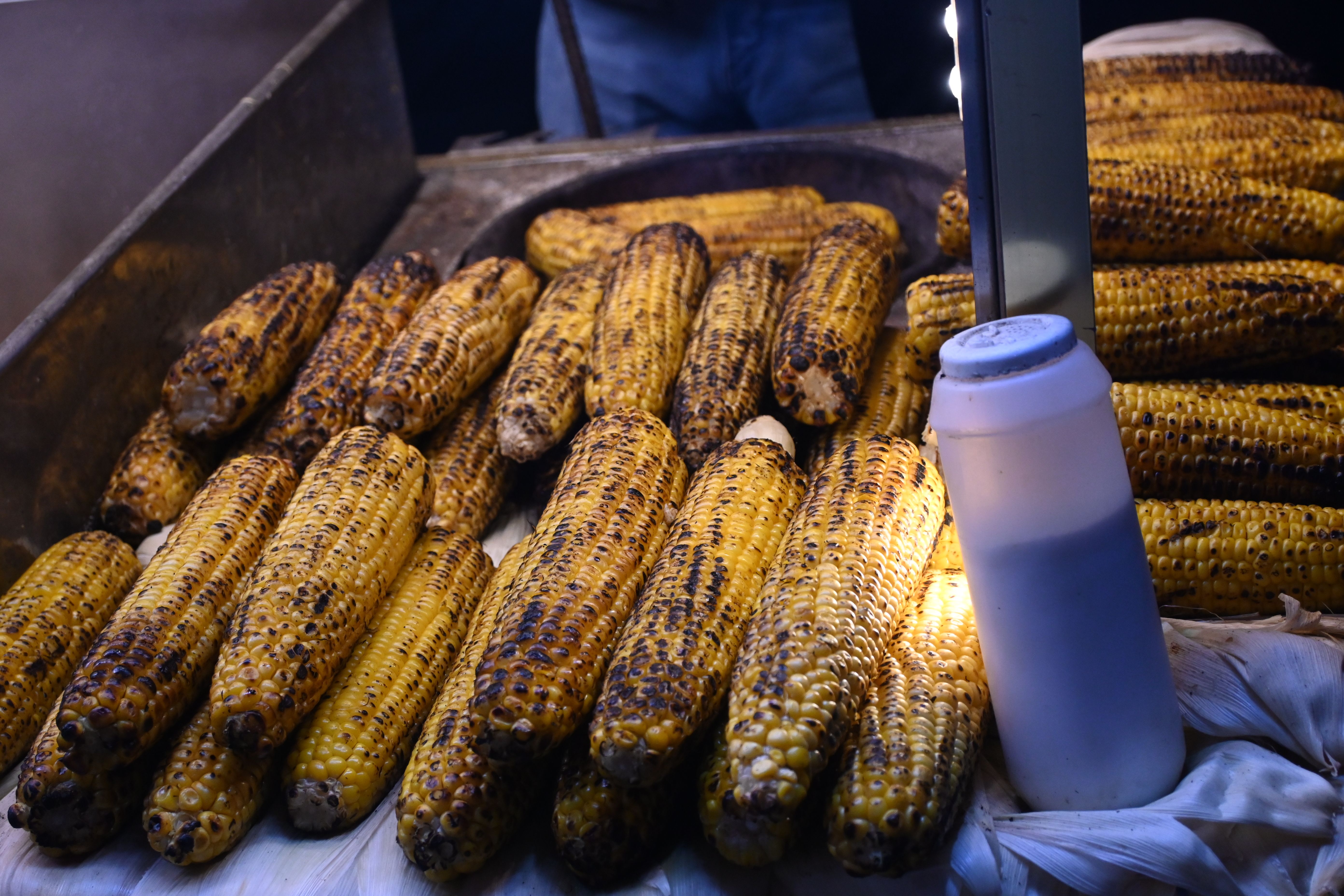Brown-Butter Grilled Corn with Garlic Parmesan