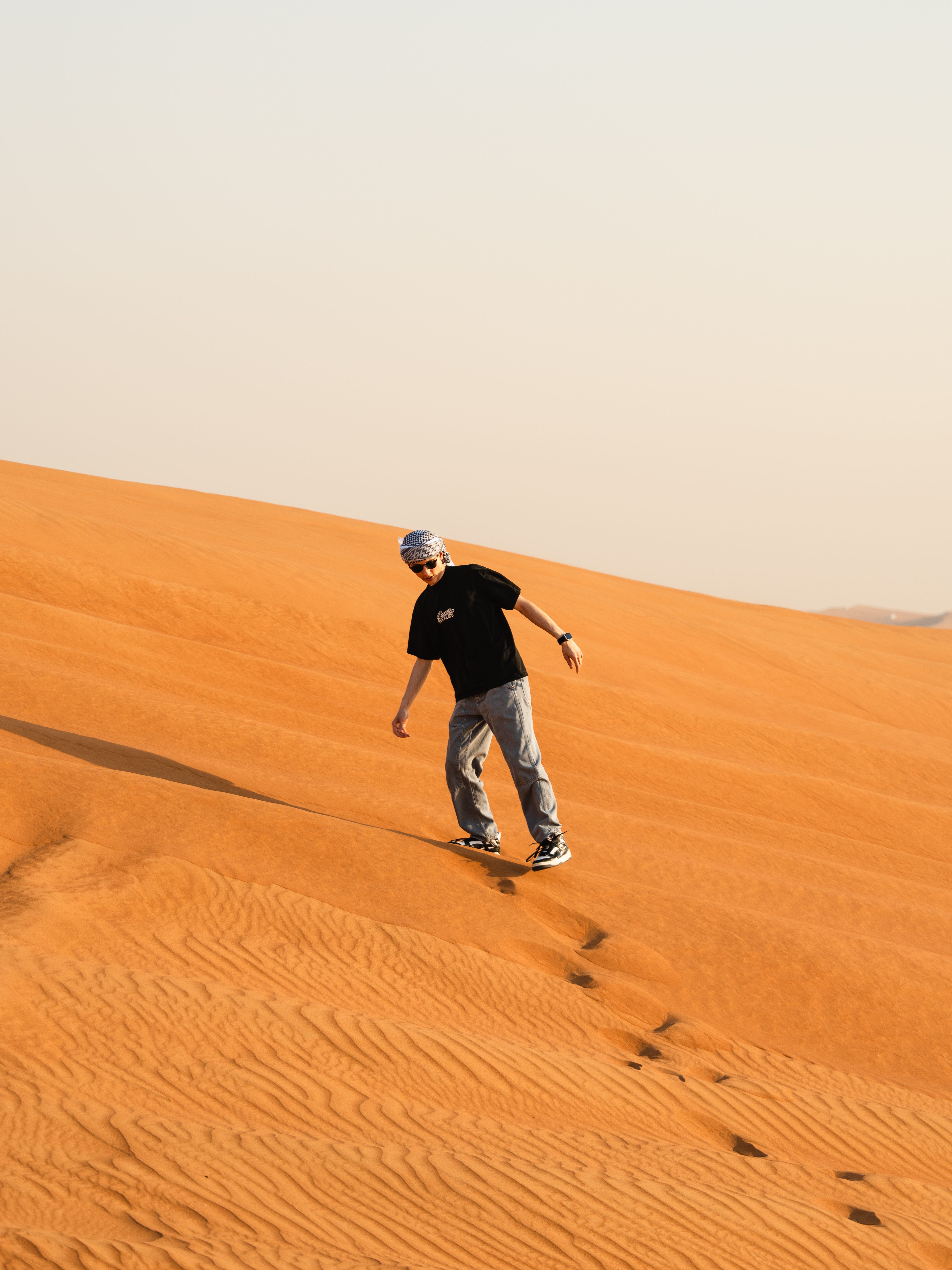 Camel caravans & sandboarding