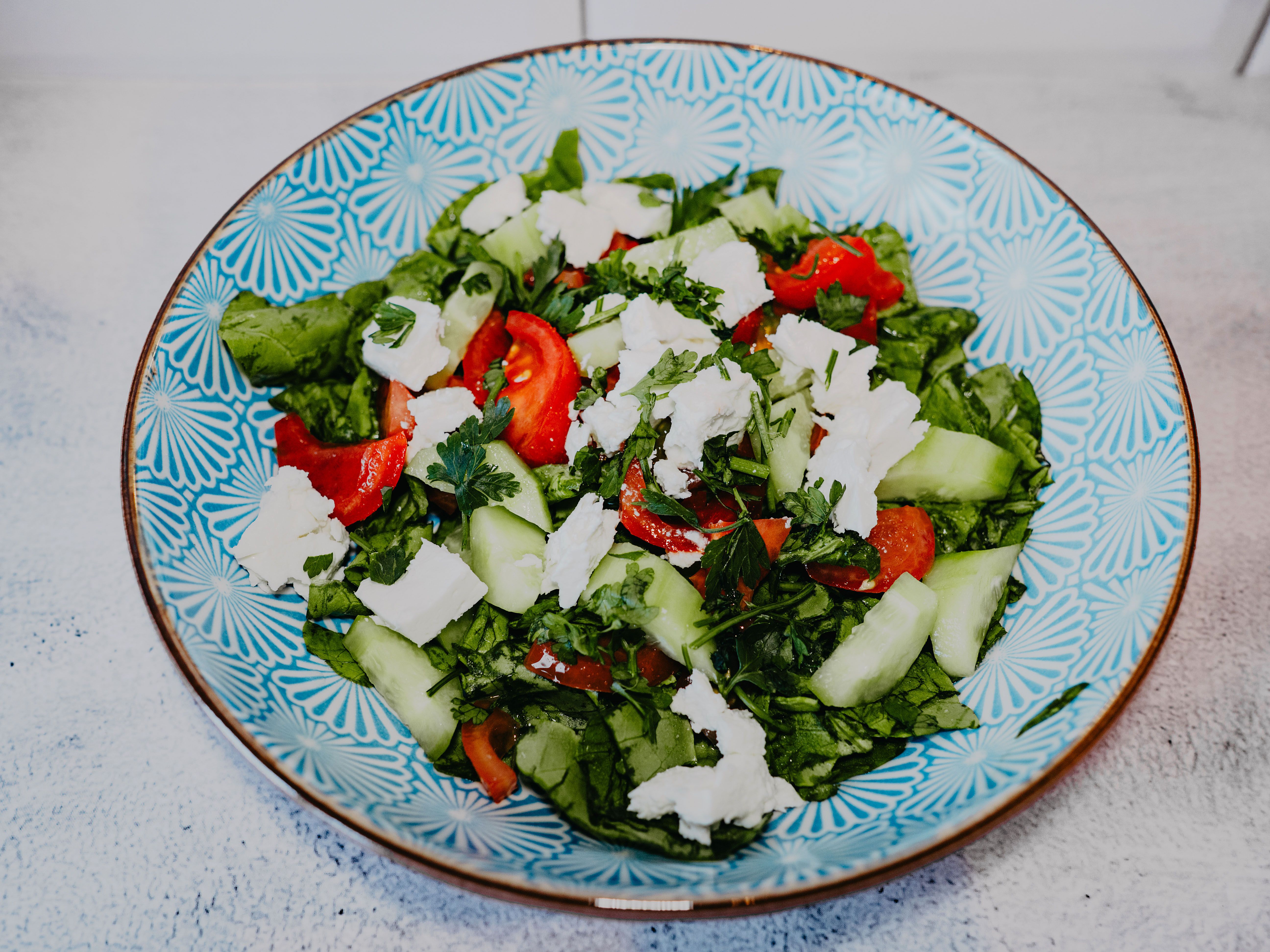 Grilled Greek Salad