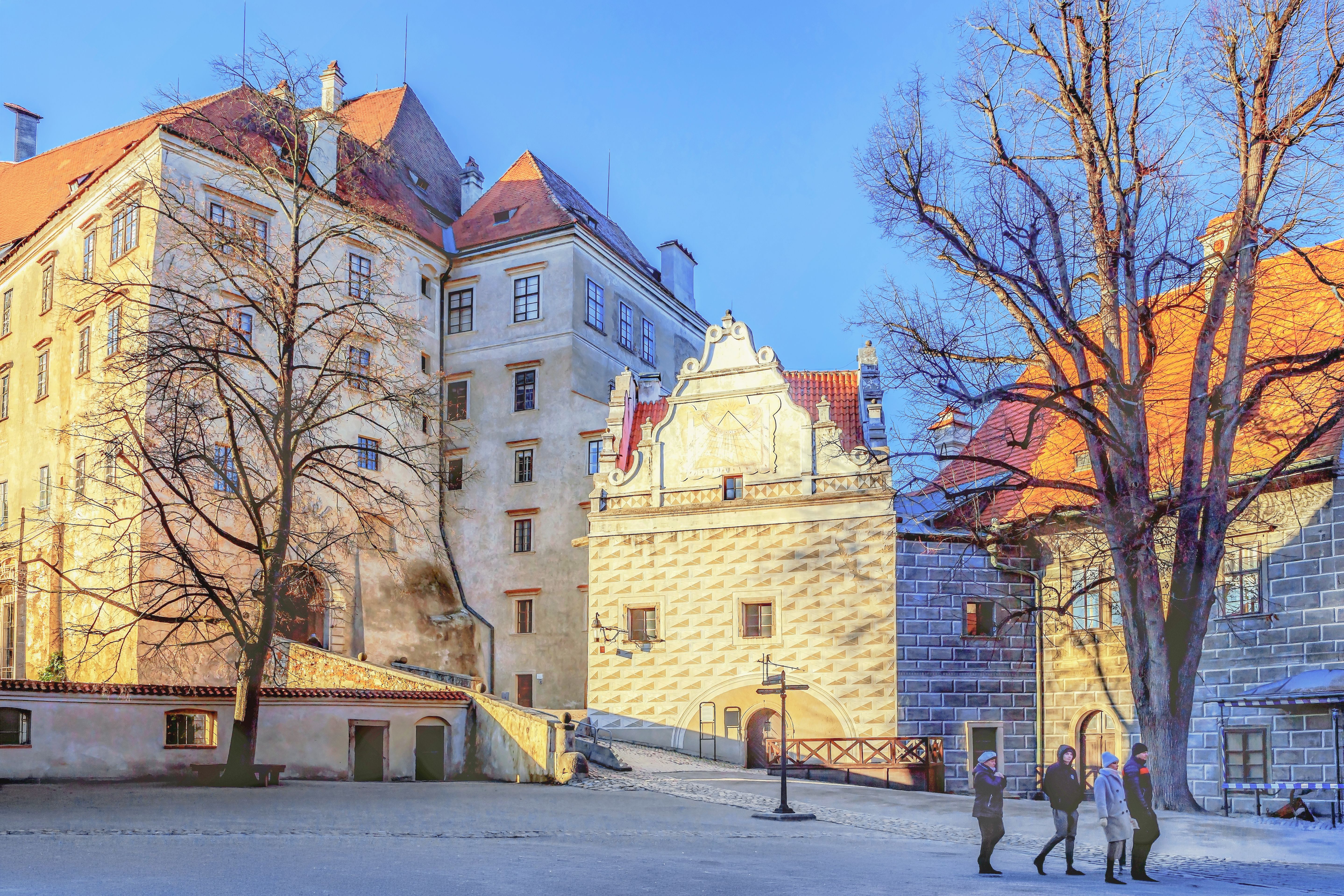 Český Krumlov — Street, Český Krumlov