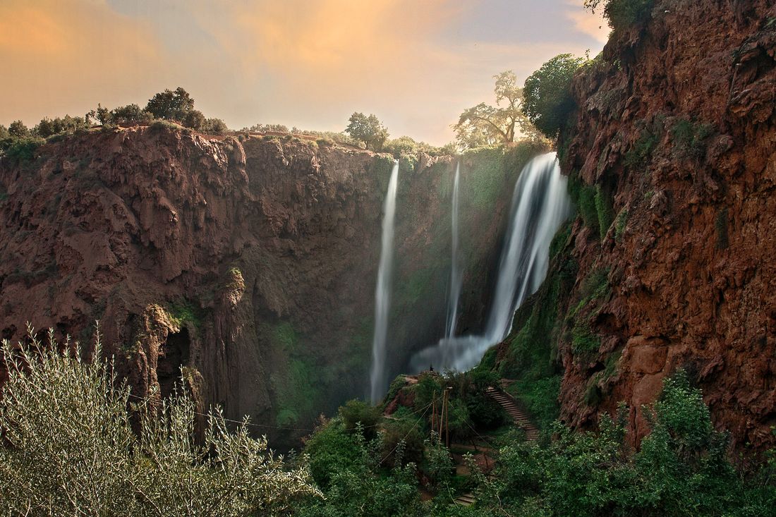 Ouzoud Waterfalls Day Trip — High Atlas, Morocco