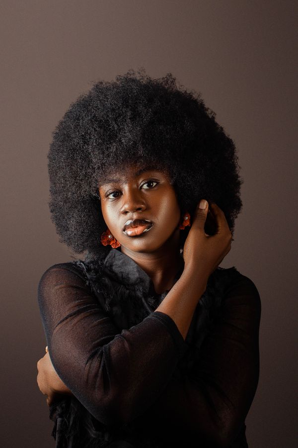 Simple wash and go routine curls