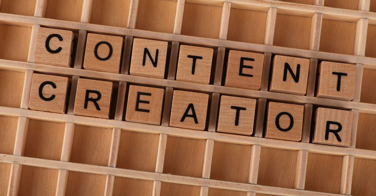 Digital content creation workspace with editing tools on screen