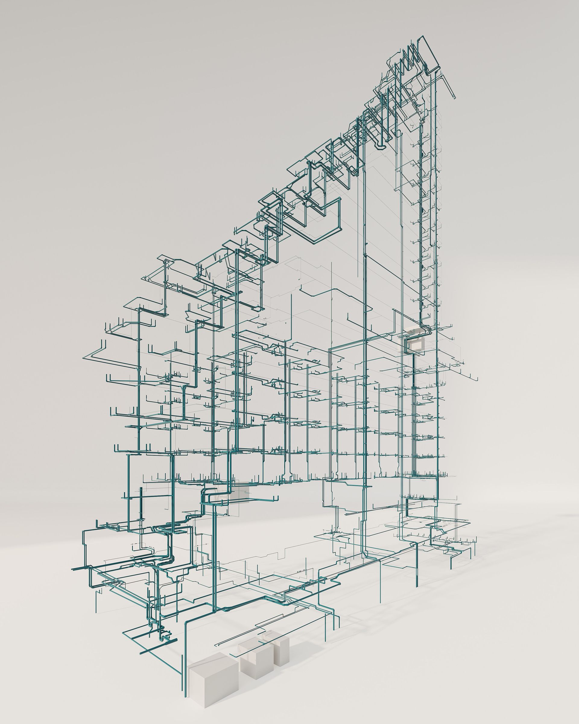 MEP BIM model
