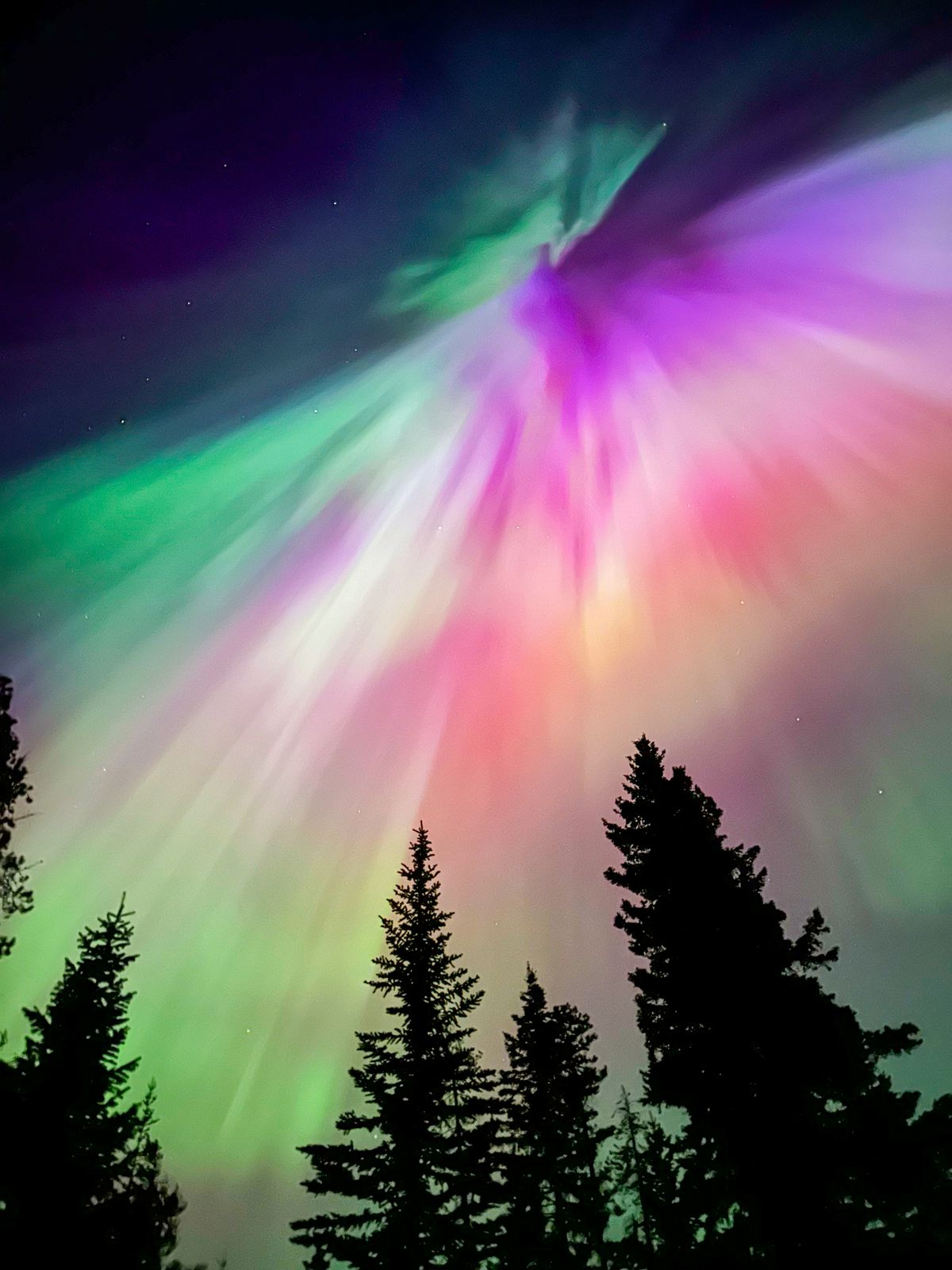 Serene meditation silhouette surrounded by cosmic ethereal glow for Spirituality
